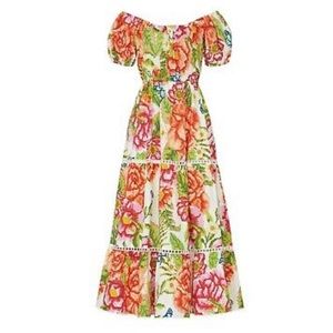 Farm Rio Vintage Floral Maxi Dress